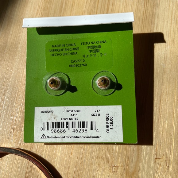 Kate Spade Matching Bow Bangle and Earring Set - Picture 7 of 7